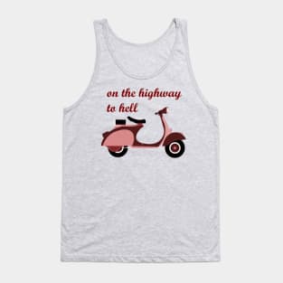 Highway to hell. Tank Top